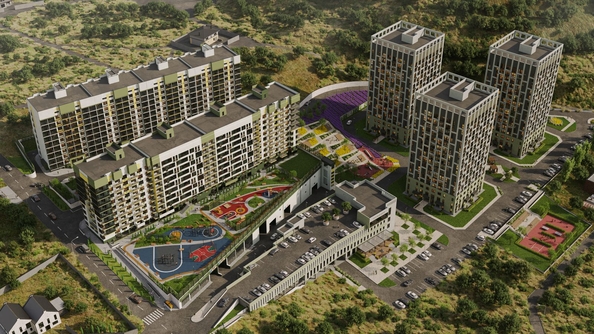 
  Продается 1-комн. квартира 34.42 м², в ЖК Гриновский, дом 1. Фото 2.