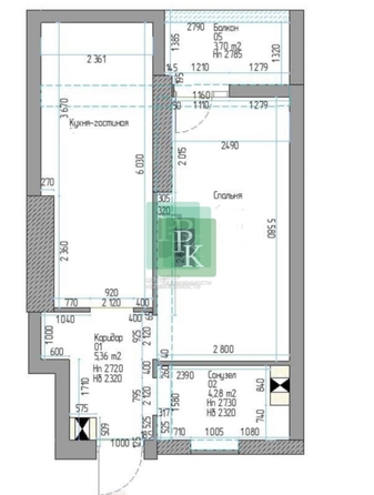 
  Продается 1-комн. квартира 38.7 м². Фото 3.