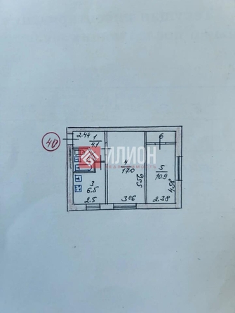 
  Продается 2-комн. квартира 42.3 м². Фото 14.
