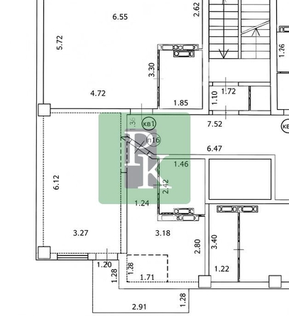 
  Продается 1-комн. квартира 40.3 м². Фото 31.