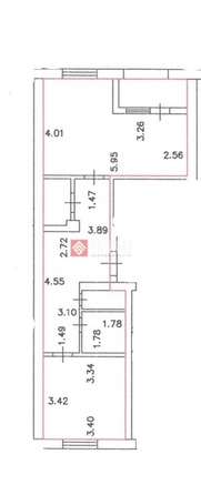 
  Продается 1-комн. квартира 59.8 м². Фото 2.