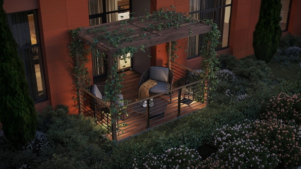 
  Продается 1-комн. квартира 38.68 м², в ЖК Долина Роз. Фото 35.