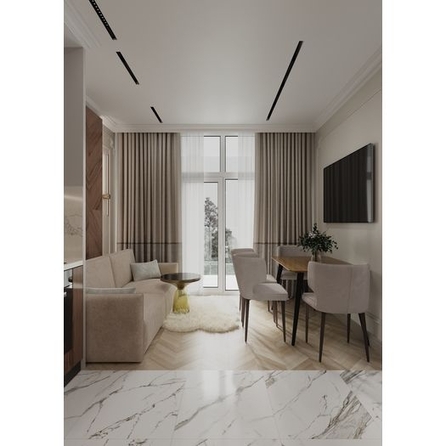 
  Продается 1-комн. квартира 50.46 м², в ЖК Долина Роз. Фото 6.