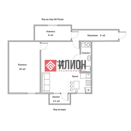 
  Продается 2-комн. квартира 70 м². Фото 13.