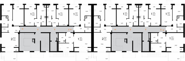 
  Продается 2-комн. квартира 74.3 м², в ЖК Парковые кварталы, этап 1. Фото 1.