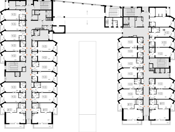 
  Продается апартамент 34.2 м², в АК Космос Смарт Евпатория Отель. Фото 1.