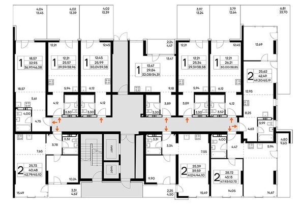
  Продается 1-комн. квартира 38.85 м², в  Курортный комплекс Лучистое. Фото 1.