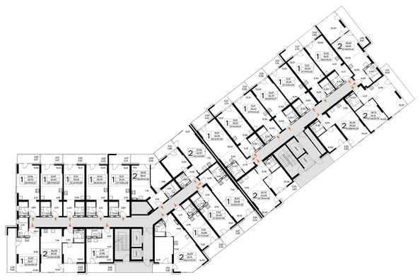 
  Продается 2-комн. квартира 41.36 м², в  Курортный комплекс Лучистое. Фото 1.