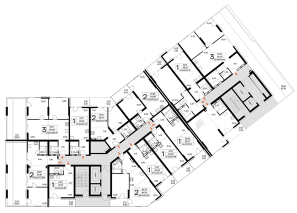 
  Продается 2-комн. квартира 45.33 м², в  Курортный комплекс Лучистое. Фото 1.