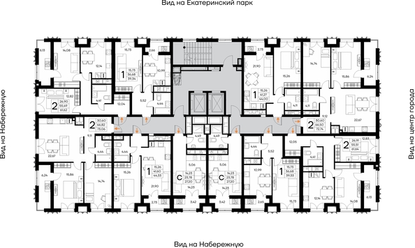 
  Продается 1-комн. квартира 39.33 м², в ЖК Столица. Фото 1.