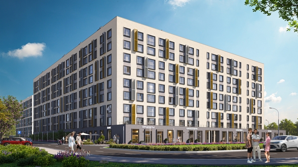 
  Продается 1-комн. квартира 49.07 м², в ЖК Парковые кварталы, этап 1. Фото 5.