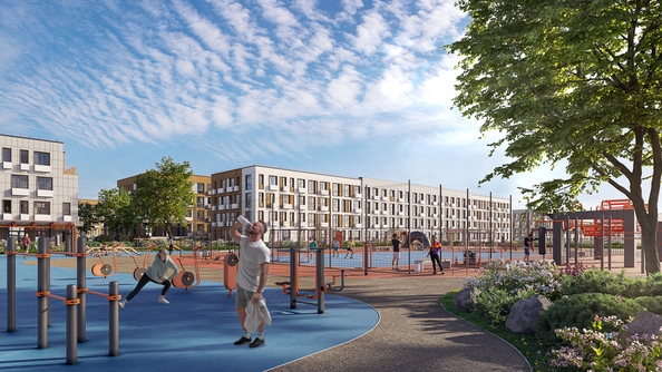 
  Продается 1-комн. квартира 38.07 м², в ЖК Листория, этап 3. Фото 5.