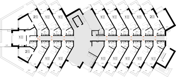 
  Продается апартамент 75.48 м², в АК Песок и море. Фото 1.