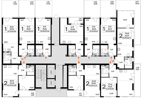 
  Продается 2-комн. квартира 44.98 м², в  Курортный комплекс Лучистое. Фото 1.