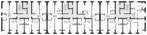 
  Продается 2-комн. квартира 62.16 м², в ЖК Семисчастье. Фото 1.
