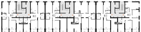 
  Продается 3-комн. квартира 97.86 м², в ЖК Семисчастье. Фото 1.