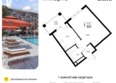 Кипарис, литер 6: Планировка 1-комн 36 м²