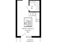 Клубный квартал Европа 6, литера 4: Планировка Студия 23,2 м²