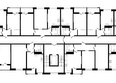 Горячий, литера 3: Типовая планировка этажа, подъезд 2