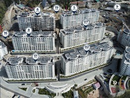 Продается 2-комнатная квартира ЖК Marine Garden Sochi (Марине), к 16, 56.9  м², 26743000 рублей