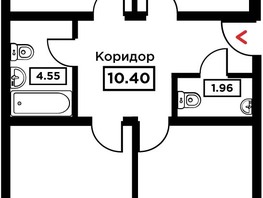 Продается 3-комнатная квартира ЖК Сердце, 83.86  м², 25158000 рублей