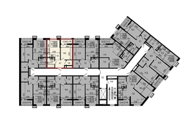 Продается 1-комнатная квартира ЖК Звезды, литер 11, 36.8 м², 4932000 рублей