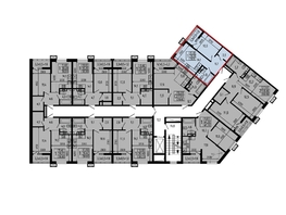Продается 1-комнатная квартира ЖК Звезды, литер 11, 38.1 м², 5107000 рублей