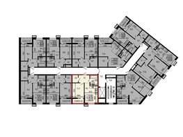 Продается 1-комнатная квартира ЖК Звезды, литер 11, 38  м&sup2;, 5206000 рублей