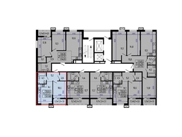 Продается 1-комнатная квартира ЖК Звезды, литер 11, 38.6  м&sup2;, 5409000 рублей