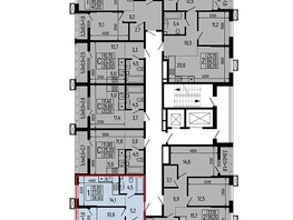 Продается 1-комнатная квартира ЖК Звезды, литер 11, 38.6  м&sup2;, 5487000 рублей