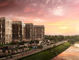 Продается 2-комнатная квартира ЖК Green Apple (Грин эпл), блок 1, 48.3  м&sup2;, 10626000 рублей