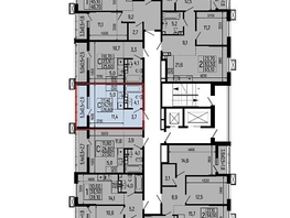 Продается Студия ЖК Звезды, литер 11, 26.8  м&sup2;, 5415000 рублей