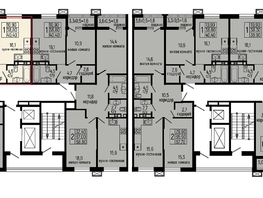 Продается 1-комнатная квартира ЖК Звезды, литер 10, 40.4  м&sup2;, 5859000 рублей