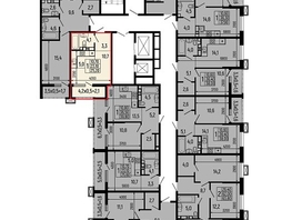 Продается Студия ЖК Звезды, литер 11, 25.6  м², 3636000 рублей