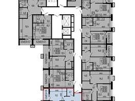 Продается 1-комнатная квартира ЖК Звезды, литер 11, 47  м², 5640000 рублей