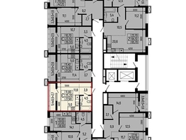 Продается Студия ЖК Звезды, литер 11, 27.9  м², 3851000 рублей