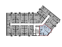 Продается 1-комнатная квартира ЖК Звезды, литер 11, 46.4  м², 5569000 рублей