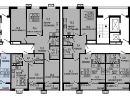 Продается Студия ЖК Звезды, литер 10, 27.5  м², 3960000 рублей