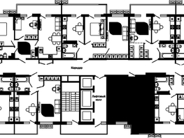 Продается 1-комнатная квартира ЖК Отражение, 2 очередь литера 4, 41.1  м², 5993820 рублей