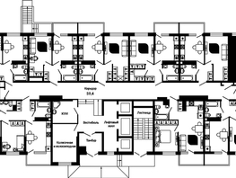 Продается 2-комнатная квартира ЖК Отражение, 2 очередь литера 3, 63.3  м&sup2;, 7526311 рублей