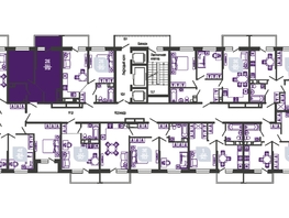 Продается 1-комнатная квартира ЖК Улыбка, литера 2, 37.7  м², 6620120 рублей