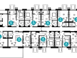 Продается 2-комнатная квартира АО Нескучный сад, корпус 1, 49.6  м², 44907840 рублей