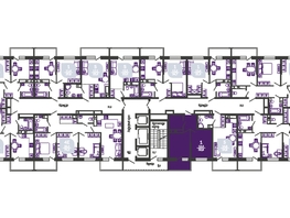 Продается 1-комнатная квартира ЖК Улыбка, литера 1, 33.1  м², 6494220 рублей