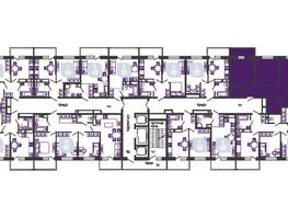 Продается 3-комнатная квартира ЖК Улыбка, литера 1, 67.9  м², 8562190 рублей