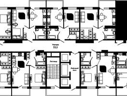 Продается 2-комнатная квартира ЖК Отражение, 2 очередь литера 3, 58.7  м², 8124080 рублей