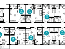 Продается 1-комнатная квартира АО Нескучный сад, корпус 1, 34.8 м², 35214120 рублей