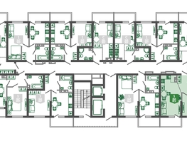 Продается 1-комнатная квартира ЖК Флора, 3 этап литера 5, 37.5  м², 16672884 рублей