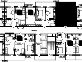 Продается 1-комнатная квартира ЖК Отражение, 2 очередь литера 4, 40  м², 6124000 рублей