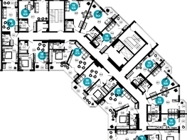 Продается 1-комнатная квартира АО Нескучный сад, корпус 1, 29.9  м², 30154150 рублей