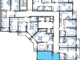 Продается 2-комнатная квартира ЖК Облака-3, дом 1, 59.8 м², 11015160 рублей